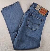 Levis Mens Regular Straight Leg Jeans 505 Light Wash Stretch 5054834 34x30 - €27,50 EUR