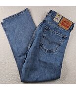 Levis Mens Regular Straight Leg Jeans 505 Light Wash Stretch 5054834 34x30 - €27,50 EUR