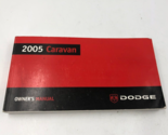 2005 Dodge Caravan Owners Manual Handbook OEM P04B31009 - $14.84