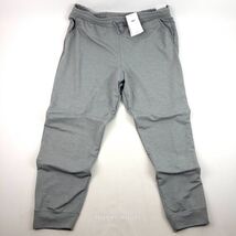 Nike Yoga Dri-Fit 7/8 Terry Fleece Short Joggers Gray Drawstring Womens ... - $49.99