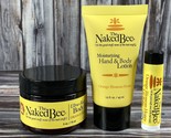 The Naked Bee Hand Lotion - Body Butter - Lip Balm Bundle - Orange Bloss... - $14.50