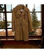 Vintage All Weather Trench Coat By Campus Water Repellent Brown Unisex S... - $1,068.11 MXN