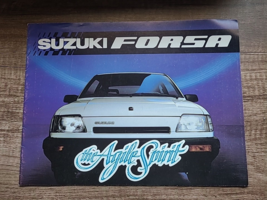 SUZUKI Forsa 1987 Dealer Brochure - English- Canada - $10.83