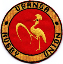 Uganda National Rugby Union Team IRB Badge Iron On Embroidered Patch - €8,51 EUR+