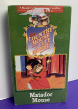 Matador Mouse The Country and City Mouse Adventures VHS Sealed Readers D... - £7.75 GBP