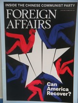 Foreign Affairs Magazine: Can America Recover January/February 2021 NEW - $152.10 MXN