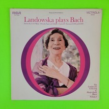 Wanda Landowska Plays Bach Harpsichord 1971 Press VIC-1594 Vg+ Ultrasonic Cl EAN - £8.85 GBP