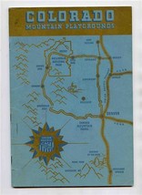 Union Pacific Railroad Colorado Mountain Playground Booklet 1940 - £14.07 GBP