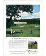1950s The Greenbrier Resort PRINT AD Golf Course, White Sulfur Springs, ... - $173.59 MXN