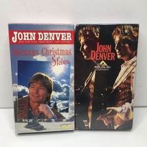 SMV John Denver VHS Set The Wildlife Concert NIP Sealed Montana Christmas Skies - £23.44 GBP