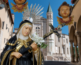 Saint Rita of Cascia 10 by 8 Print - £5.53 GBP
