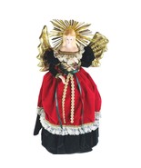 Porcelain Angel tree top Doll Brinns vintage 1993 Authentic Collectible ... - $36.35