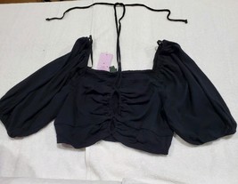 Women's  XL Puff Short Sleeve Woven Top - Wild Fable image 2