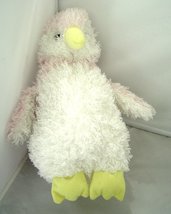  Wildlife Artists 10&quot; Pink and White Penguin Plush Fluffy  - £22.53 GBP