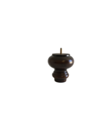 4-1/2 Inch Round Tapered Turned Feet Bun Legs Sofa Legs ( Pack of 4 ) - $24.74