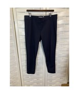 Betabrand Womens Dress Pant Yoga Pants Petite Size XL Blue Career Stretc... - $28.43 CAD