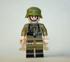 German WW2 Afrika Korps Desert Theater G Building Minifigure Bricks US - £5.55 GBP