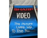 Sharp Video The Picture Lives Up To The Name Hollywood Banners 22&quot; X 30&quot; - £155.94 GBP