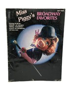 Miss Piggy&#39;s Broadway Favorites Music Songbook Piano - £18.87 GBP