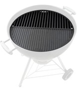 Half Moon Cast Iron Cooking Grate for 22&quot; Weber Charcoal Grills Big Gree... - £94.60 GBP