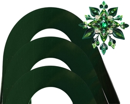 Cardstock Quilling Strips On-edge 300 Strips Forest Green D91 - 1 mm/3 m... - $109.10 MXN