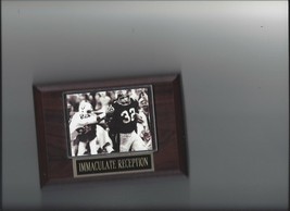 Immaculate Reception Plaque Pittsburgh Steelers Football Nfl Franco Harris - £3.10 GBP
