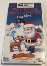 The Rudolph Frosty And Friends Sing Along VHS Tape Children’s Video Sealed - £1.93 GBP