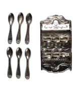 Dollhouse Miniature Shackman SPOON RACK Spoon holder display vintage met... - £10.21 GBP