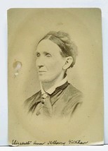 1860s Photo Elizabeth A Holloway Gillian Viola Iowa Daughter American Revolution - £60.05 GBP