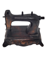 Vintage Diecast Metal Miniature Sewing Machine Pencil Sharpener Hong Kong - $9.38 CAD