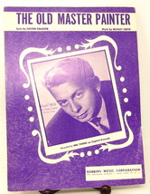 The Old Master Painter Sheet Music 1949 Mel Torme Gillespie Smith Vintag... - $12.86