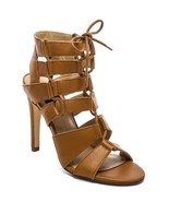 NEW DV Dolce Vita Tyler Tan Leather Sandal Size 9.5 NIB - £34.65 GBP