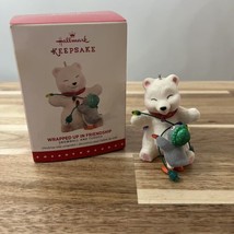 Hallmark Wrapped Up In Friendship Snowball Tuxedo Ornament 2015 15th In ... - $174.77 MXN
