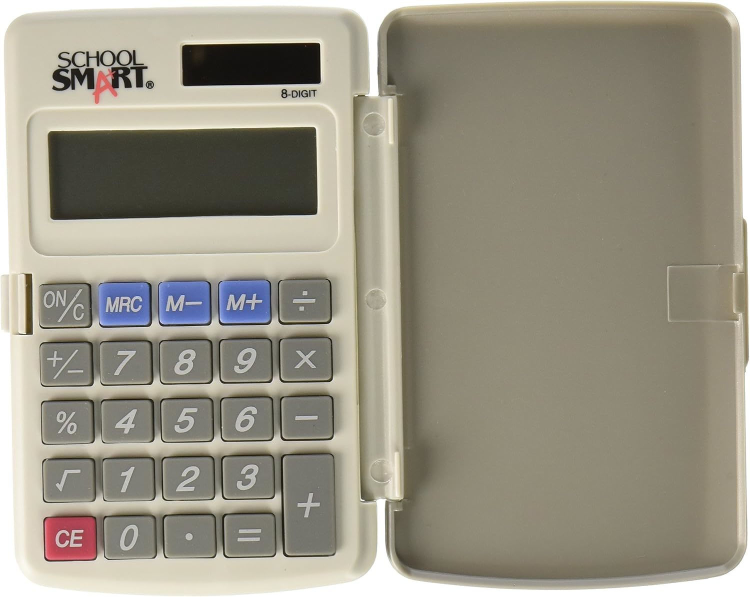 Calculator, 2-7/8 X 3/8 X 4-5/8 Inches, With An 8-Digit Lcd And Dual Power. - $17.94