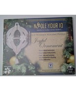 Noodle Your IQ  3D Wooden Holiday Puzzle &quot;Joyful Ornament&quot; Craft Christm... - $20.35 CAD