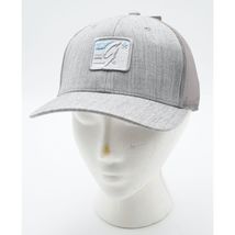 The Game Headwear Hat Heather Light Gray Trucker Adjustable Cap Mesh Gol... - $24.75