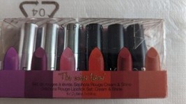 SEPHORA COLLECTION The Mini Team Sephora Rouge Lipstick Set Cream &amp; Shine - £15.80 GBP