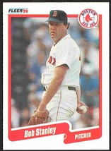 Boston Red Sox Bob Stanley 1990 Fleer Baseball Card #289 nr mt - £0.40 GBP