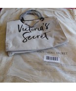 NEW Victoria&#39;s Secret Canvas Chain Tote - £47.97 GBP