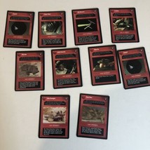 Star Wars CCG Trading Card Vintage 1995 Lot Of 10 Red Cards - £6.96 GBP