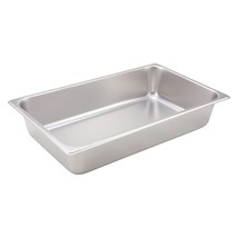 Winco 4-Inch Pan, Full, Stainless Steel - £36.95 GBP