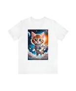 Cat Breeds in Space - Bengal Breed - Unisex Jersey Short Sleeve Tee - $19.92+