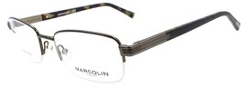 Marcolin MA3026 009 Men&#39;s Eyeglasses Frames Half Rim 54-20-145 Gunmetal - $49.40