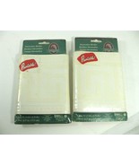 2 Vtg Impressions Wallpaper Border Architectural White on White 5 Yds EA... - $4.10 CAD
