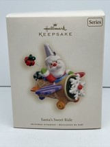 2008 Hallmark Keepsake Ornament “Santa&#39;s Sweet Ride” Airplane Candy Tammy Haddix - £10.23 GBP
