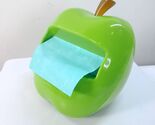 3M Post It Pop Up Sticky Note Dispenser Green Apple Weighted Teacher Pap... - $20.00