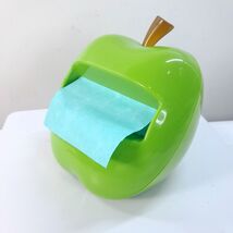 3M Post It Pop Up Sticky Note Dispenser Green Apple Weighted Teacher Pap... - $20.00