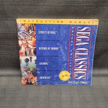 instruction Manual ONLY!!! Sega Classics Arcade Collection Sega CD - £7.81 GBP