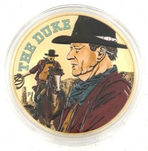 1 Oz Silver Coin 2020 Tuvalu $1 The Duke John Wayne Colorized Coin Red - £102.15 GBP