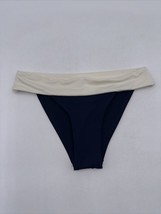 NWT L*Space Women&#39;s Midnight Blue Color Block Veronica Bikini Bottom Swi... - $24.74